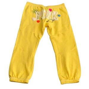 PINK Victoria's Secret Yellow Sweatpants
